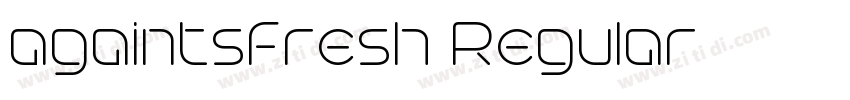 againtsfresh Regular字体转换